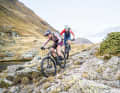 The Whyte (pictured in front) could also pass for a trail bike.