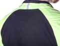The jacket is excellently ventilated at the back