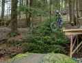 The gap drop in Winterberg used to be scarier. Now with a wide approach and landing - very good! Scary factor 4/6