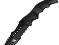 Knives always work.
