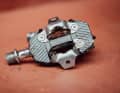 An unusual look for a trail pedal: Wolftooth has dispensed with a cage and pins on the CTRL, which saves an enormous amount of weight.