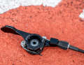 The angle of the remote can also be adjusted. The cable runs nicely hidden