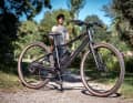 The 24-inch bike is designed to fit kids who are 125 centimetres tall. We tried out the black speedster