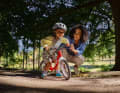 The woom Go 1 is available as a balance bike for the very little ones. Practice makes perfect...