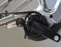 Alutech nutzt am ePelmo X1P einen Riemenantrieb mit eigens konstruiertem Riemenspanner.
