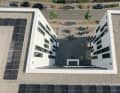 It expands the facility to 300 workstations - the old company headquarters had simply become too small.