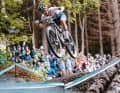 Completely unleashed: Nobody could hold a candle to local hero Tom Pidcock in cross country.