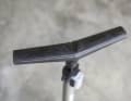 The handle also sits comfortably in the hand and is also slightly rubberised. The pumping power is absolutely fine for the size.