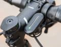 Light signalling: The radar on the Cannondale indicates vehicles approaching from behind as moving LED dots on the handlebar display.