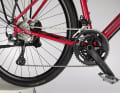 With the 22 gears of the Shimano GRX, sporty riders can climb almost any road gradient.