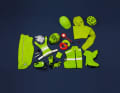 Makes cycling safer in winter: high visibility clothing.