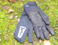 The rain cover is waterproof and also keeps you warm - but not on the thumb. The inner surfaces are also waterproof.