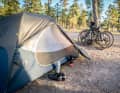 Spend the night in a tent on one of the numerous campgrounds