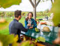 A stop at a winery with a tasting of regional wines is a must.