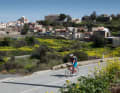 The mountain village of Dora is an ideal place to stop and rest.