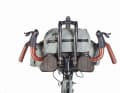 The handlebars provide maximum control on rough terrain and relaxation on tarmac.