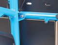 The almost 2.50 metre long vehicle can be divided behind the loading area.