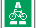 Cycle highway - a fast and safe route
The new traffic sign marks the start and course of cycle highways, which are currently being planned and built in many metropolitan regions. Cycle superhighways are wide cycle priority routes that are largely separated from motor traffic and ideally free of intersections. They are ideal for commuters, for example, as long distances can be travelled quickly and safely on cycle highways.