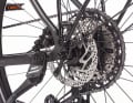 The 1x12 gearing of the Diamant has a huge mountain sprocket: with 51 teeth, it is three teeth larger than the large blade of a triple combination at the front.