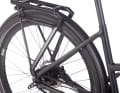 The customised luggage rack on the Rose is designed for high rigidity. It is also attached to the rear triangle with exemplary stability.