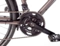 A GRX crank with 46/30 teeth equips the Ultegra derailleur gears for steep climbs with luggage (Patria/Picture, Velotraum).