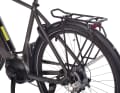 Pannier racks are often customised exclusively for the bikes of a single brand. Stevens also uses carriers with a specific mounting system.