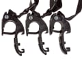 With different hook widths, any Ortlieb bag can be attached to any luggage carrier.
