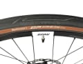 The barely tamed racing tyres on the Rose deliver excellent rolling resistance, grip and damping on tarred roads.