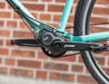 Eccentric: The belt tension on Tout-Terrain transmission bikes is adjusted using a tilting mechanism.