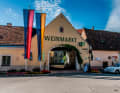 Wine market in Poysdorf