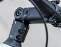 Robustly designed components at the steering head ensure high torsional rigidity and deliver a confidence-inspiring ride.