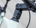 Robustly designed components at the steering head ensure high torsional rigidity and deliver a confidence-inspiring ride.