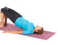This exercise strengthens the back, buttocks and thighs.