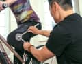Caution: If the knees are bent very acutely at the highest pedalling position, efficiency - and cartilage - will suffer.