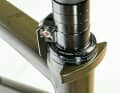The "Viscoset" from Cane Creek is a friction damper. It slows down small vibrations in particular and calms the ride.