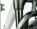 The Rose is the only bike in our cycle trail test group to have a suspension fork