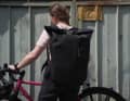 This is what the Vario High Vis looks like on your back