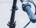 The telescopic extension and handlebar clamp work perfectly on the B7.