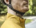 The collar on the men's model is slightly tighter than on the women's model; both are lightly lined at the back