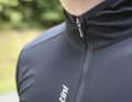 The collar hugs the neck perfectly and protects against water ingress and draughts