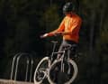 Test de vestes d'hiver pour vélo de course