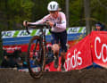 Bientôt championne d'Europe ! Fem Van Empel lors de la course élite féminine des Championnats d'Europe de cross à Namur, le 5 novembre 2022