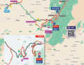 The 8th stage on the map
