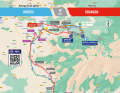 The 9th stage on the map