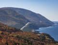 The most beautiful stretch of the motorway runs through Cape Breton National Park