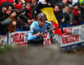 Trägt bald auch das begehrte Trikot! Michael Vanthourenhout beim Männer-Elite-Rennen der Cross-Europameisterschaften in Namur, 6. November 2022