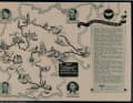 Course publicitaire : le dépliant du fabricant de vélos Wanderer montre le parcours du Tour d'Allemagne 1937 et témoigne de la manière dont l'industrie du vélo s'est inscrite dans la grande course de propagande des nationaux-socialistes.