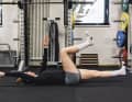 Grenouille sportive diagonale