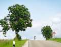 Thirsty, somewhere: On the road near Donaueschingen