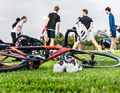 A gentle programme: Many former footballers have stayed healthy and fit through cycling.